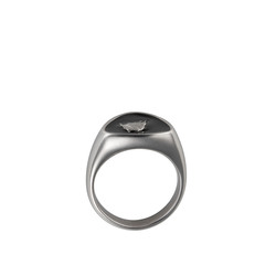 SHIELD <br>Silver men's ring