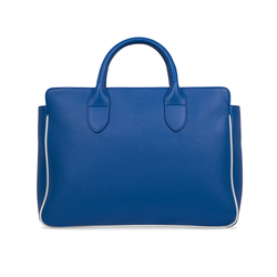 Borsa Taglio blu/bianco