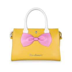 Fiocco Bag yellow/pink