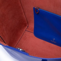 Day by Day Bag electric blue/mandarin