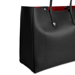 Borsa Day by Day nero/rosso
