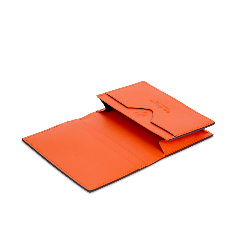 Young Kelly Calf Leather Business Card Holder