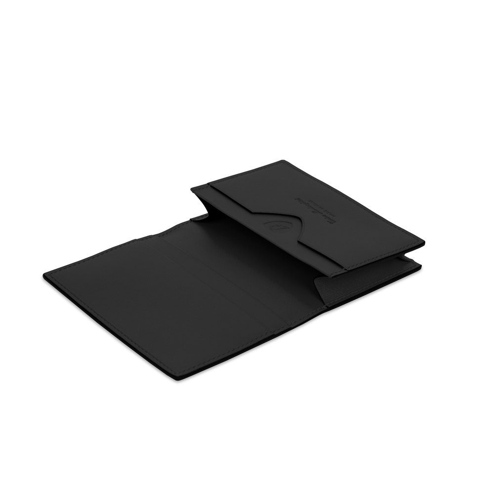 Young Kelly Calf Leather Business Card Holder