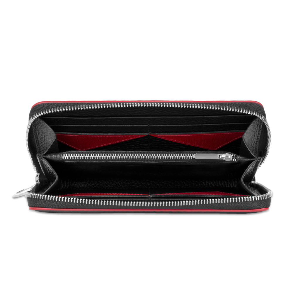 Taglio Zip-Around Wallet red