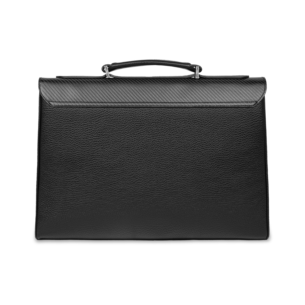 Carbon PATL2902 Leather Briefcase