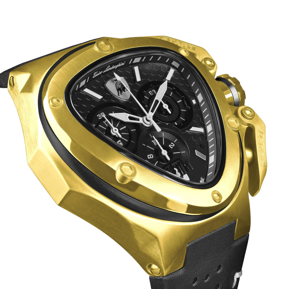 Spyder X SS Chrono Watch Yellow Gold