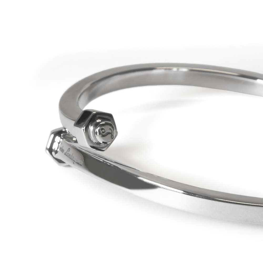 Dado Bracelet , Silver, Diam. 6,5 cm